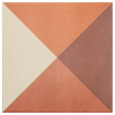 Art Geo By Elizabeth Sutton 7.87 In. X 7.87 In. Matte Porcelain Floor And Wall Tile (10.76 Sq. Ft. / Case)