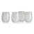 Transparent/blanc