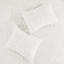 Couette en chenille, format King/King, 3 pièces, coton, motif floral, style chambre