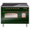 Cuisinière à induction 48 pouces avec 6 éléments à induction ILVE Nostalgie II Series (porte en verre)
