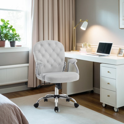 Chaise de bureau ergonomique avec support lombaire, chaise réglable en hauteur, chaises de bureau pivotantes