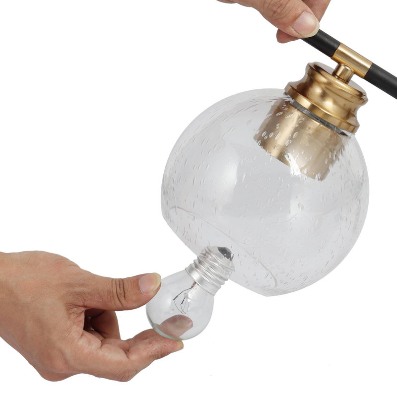 5-Light Dimmable Modern Shaded Chandelier