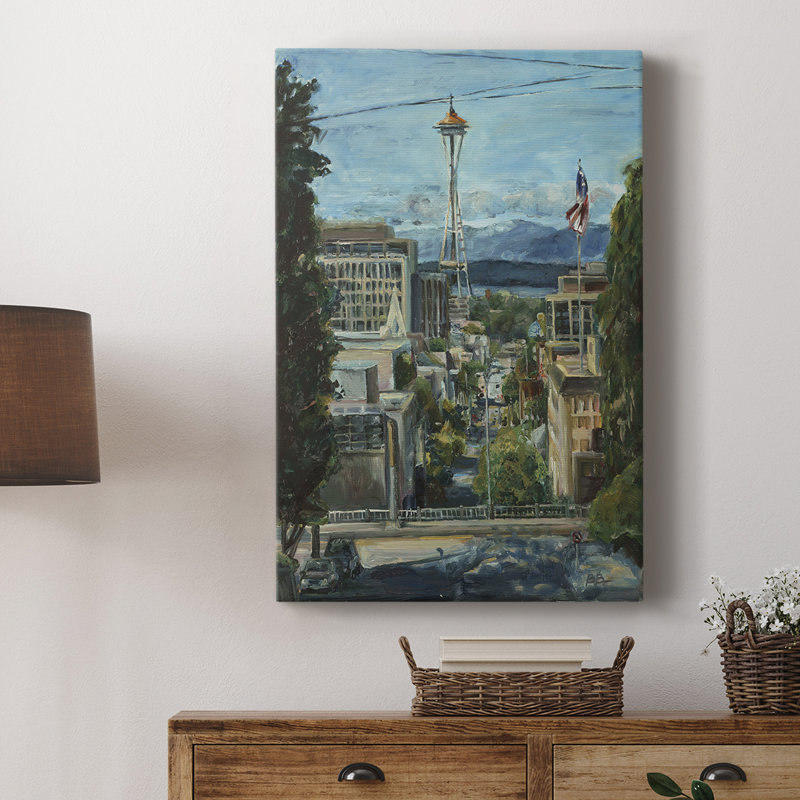 Aiguille de la colline - galerie Cavas sur mesure, H 18 po x l 12 po