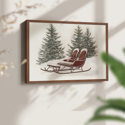 «Chirstmas Art» - CML XXVI - Reproduction encadrée - Restickable