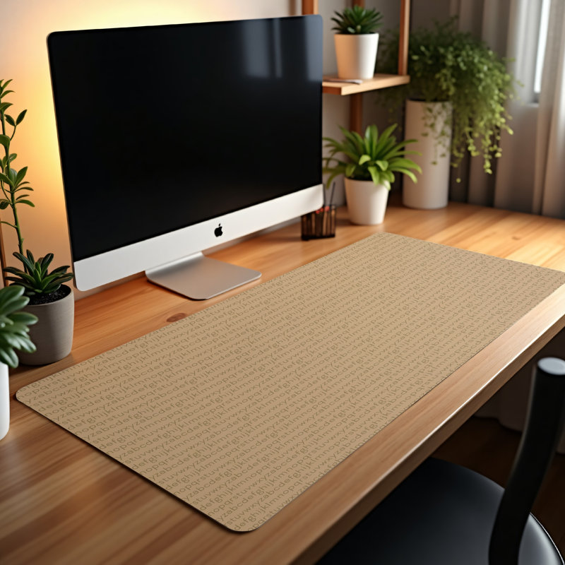 Polyester Desk Pad, 23.6x13.8