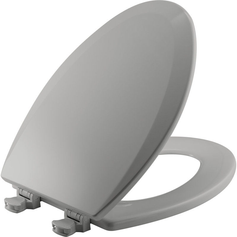 1500EC Elongated Toilet Seat, Silver
