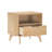Haven 1 Drawer & Cubby Nightstand with Handle-1835626223