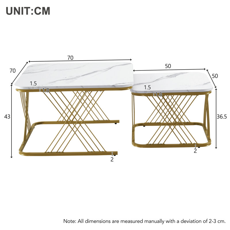 Bartolom Pedestal Coffee Table