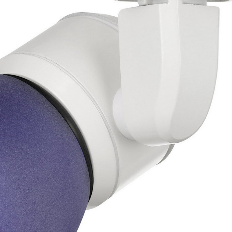 Tête en métal et polycarbonate, 10W, Blanc