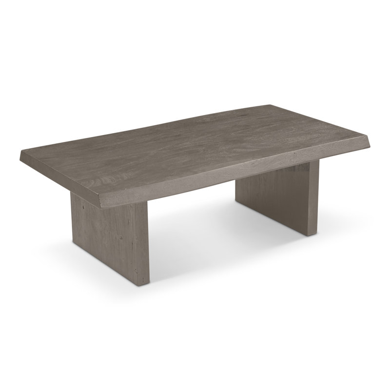 Brooks Coffee Table, Sandblasted Gray