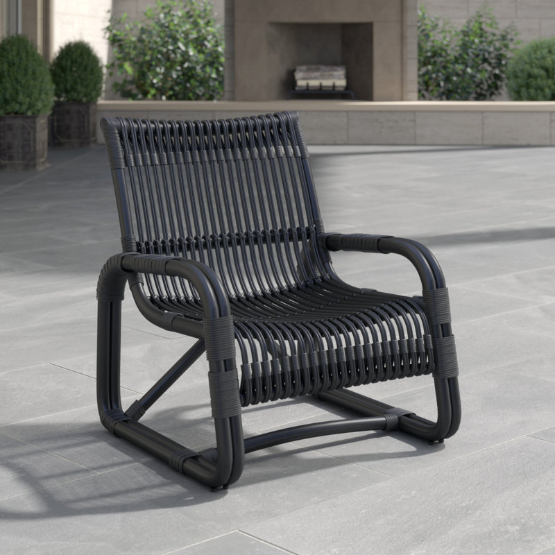 Curve Armchair, Black
