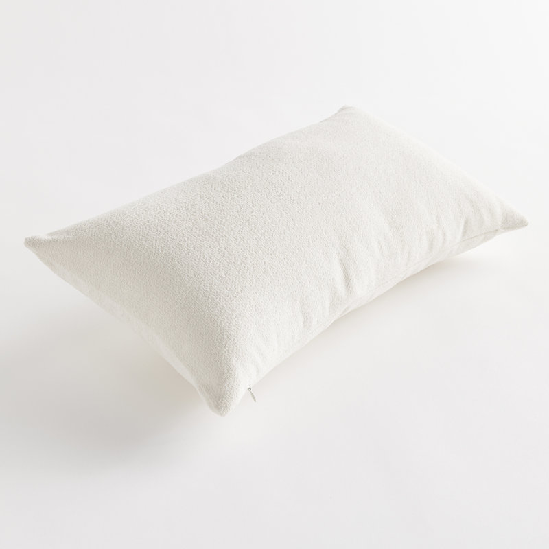 Cooper Polyester Indoor/Outdoor Pillow Cover & Insert, 12"H x 22"W, Rectangular