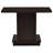 Cappuccino Engineered Wood Pedestal Console Table