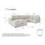 Lulu 8 Seater Corner Sofa Bed-1656582956-1656582953