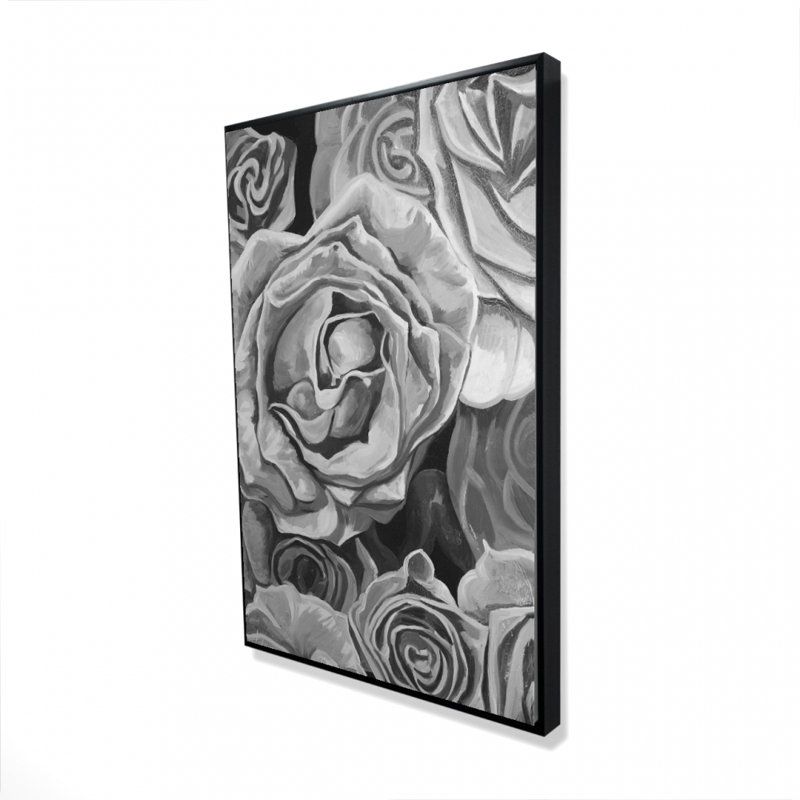 " Grayscale Roses "