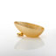 Nest Metal Oval Posh & Luxe Decorative Bowl in Gold