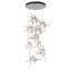 Tura 9-Light Glass Round Pendant-71881468-79318865-71881461