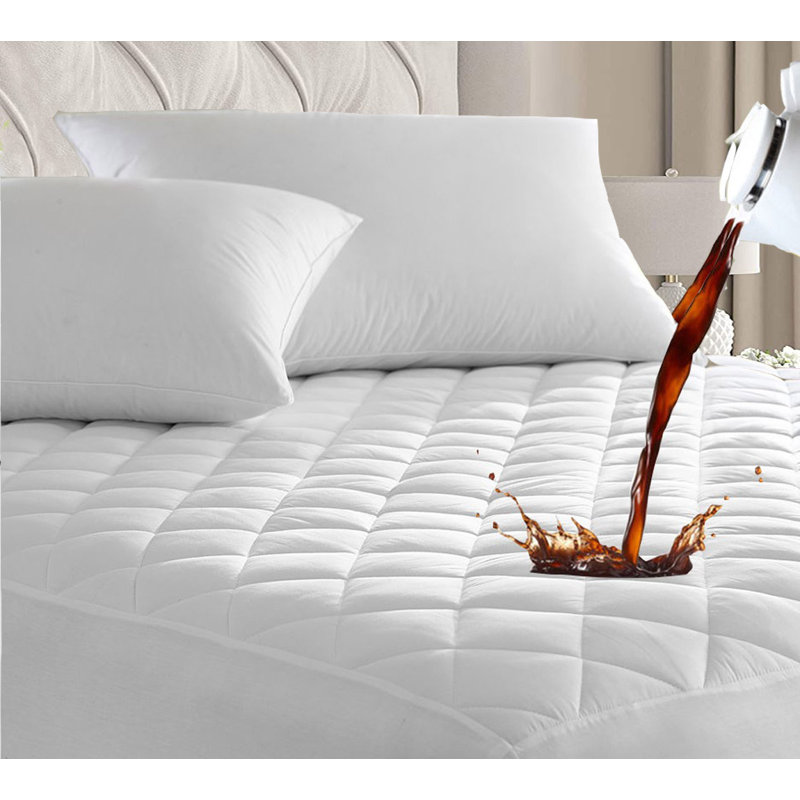 Vivanco Waterproof Fitted Mattress Protector Mattress Protector Case Pack, Twin