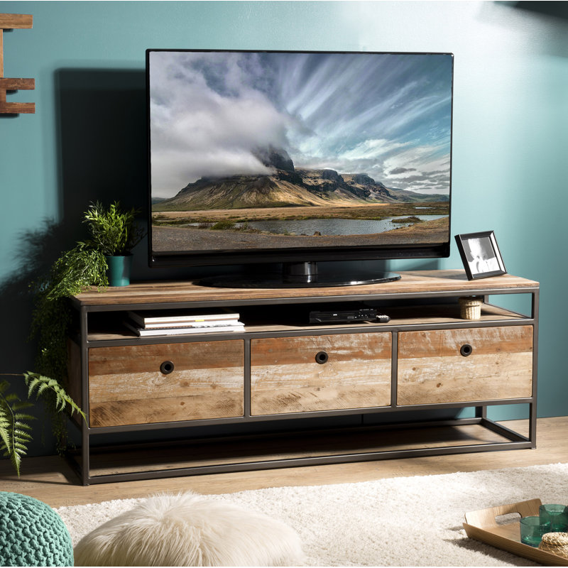Yeager Unfinished TV Stand for TVs up to 65"