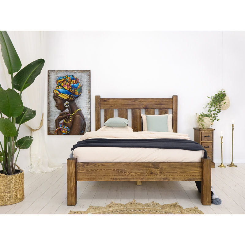 Desmon EU Kingsize - 160 X 200 Cm Solid Wood Bed