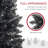 Black  6FT Pencil Christmas Tree