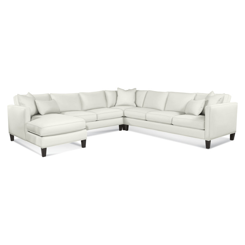 Sectional, Java, Basic Blue; 0317-63, Left Hand Facing