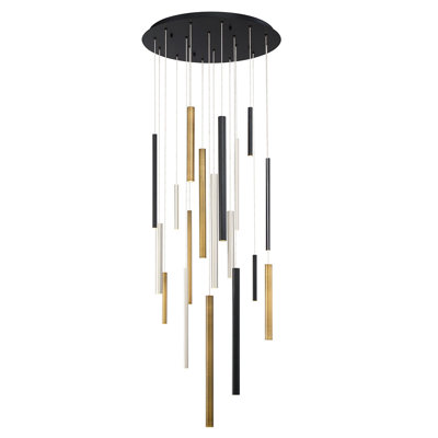 Lustre 18 lumières DEL SANTana