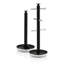 Swan SWKA1054BN Retro Towel Pole and Mug Tree, Black