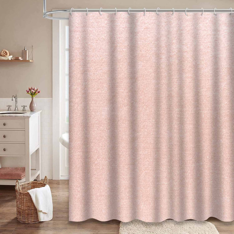 Rideau de douche Rose, L 72 po x l 84 po