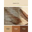 Tapis abstrait moelleux et moelleux en palmier Durso Beach - beige-826820832