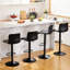 Tabouret de bar rotatif à hauteur réglable avec structure en métal-186712868-186712875