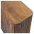 Solid Wood Chestnut Curve Sideboard