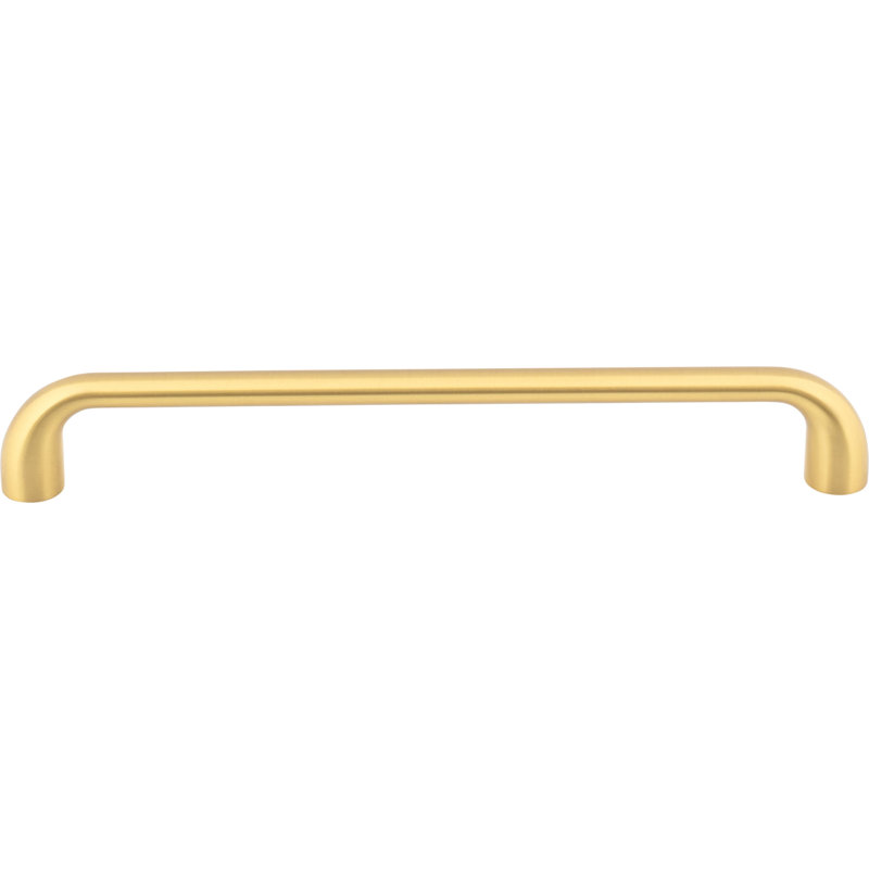 Loxley Bar Pull, Brushed Gold, 6 5/16"