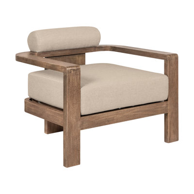 Chaise longue de qualité supérieure en bois d'eucalyptus, design confortable pour la détente en plein air