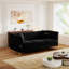 Canapé 3 places de style Chesterfield avec 2 coussins pour le salon-1689424783