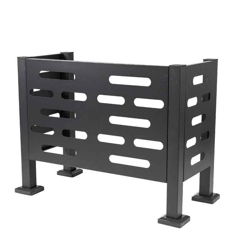 Premium Air Conditioner Screen,  Graphite Color, 30" H x 20" W x 40" D