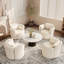 Table basse ronde en pierre et table basse en bois-829362305-829362307-829362308