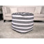Pouf en tissu fabriqué à la main Lani