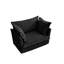 Fauteuil à revêtement antidérapant avec 1 grand coussin de dossier et 2 grands coussins décoratifs, canapé-lit simple à siège profond confortable, plusieurs grands coussins moelleux, tissu-1903156189