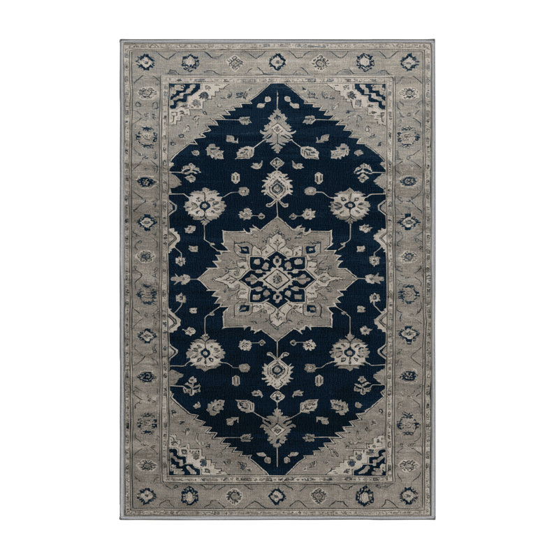 Tapis gris lavable à la machine, Tapis de couloir 2 pi x 4 pi
