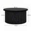 Table basse ronde avec espace de rangement-417308432