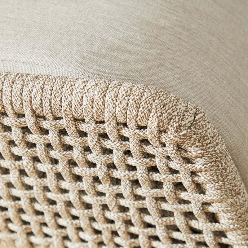 Repose-pieds d'extérieur avec coussin Bowker