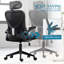 Chaise de bureau en filet Mireyna-974663003