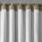Faux Silk Embroidered Window Valance Tan 50X18"-615764507