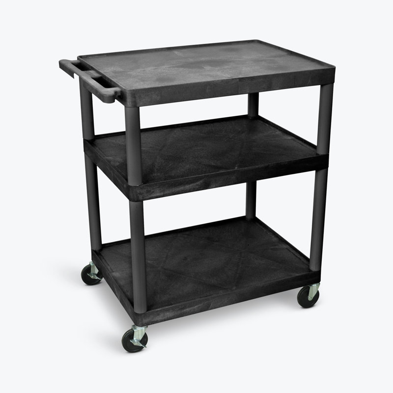 Chariot audio-vidéo LP Carts Series, H 40 po x l 32 po x P 24 po