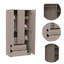 Armoire 2 tiroirs 3 portes-1922774338