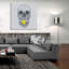 «Skull Have A Nice Day» par Rachel Caldwell, art mural en verre acrylique-664468228