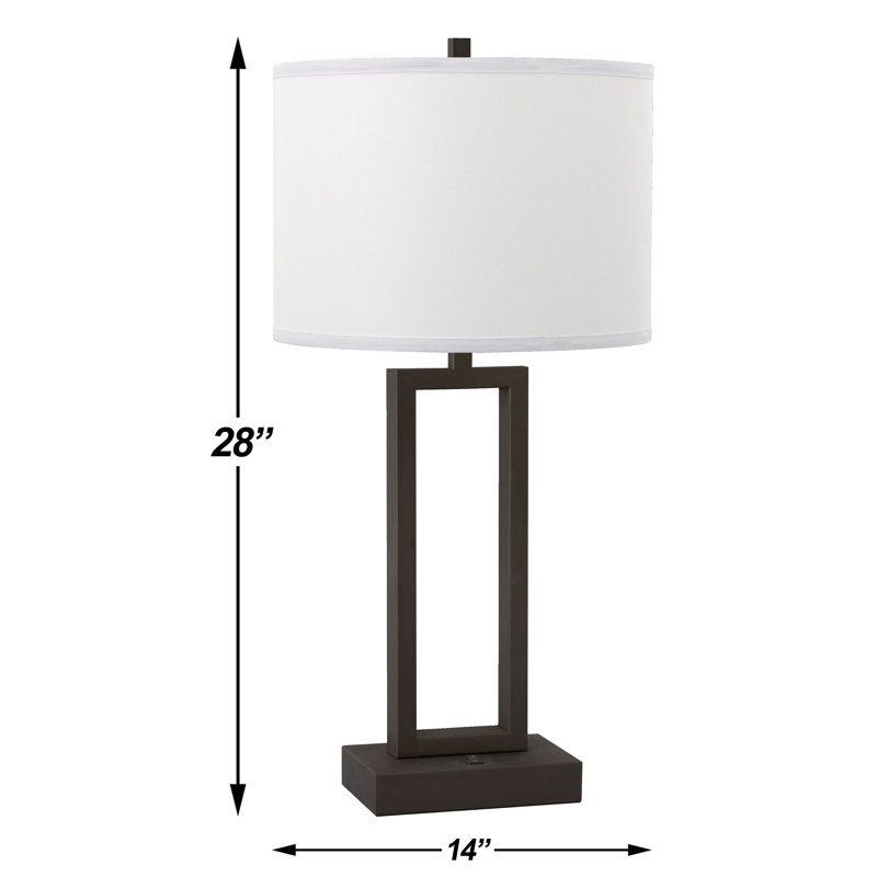 Truly Yours Metal Table Lamp