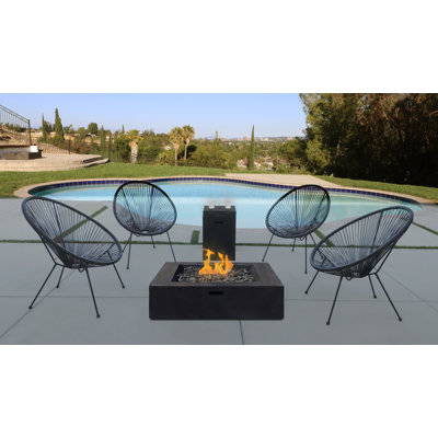 Duncan Fully Assembled 6 Piece Multiple Chairs Seating Group