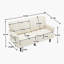 Canapé-lit Kole avec port USB et housse de coussin amovible Kole-952298115-950450981